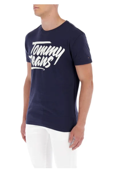 Tričko ESSENTIAL | Regular Fit Tommy Jeans tmavě modrá
